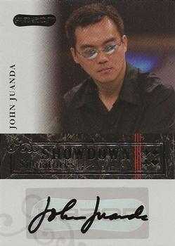 2006 Razor Poker - Showdown Signatures #A-12 John Juanda Front